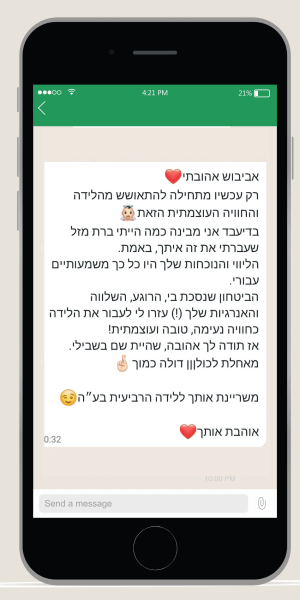 אביב שדה וואטסאפ